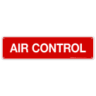 Air Control Sign, Fire Safety Sign