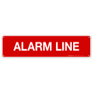 Alarm Line Sign, Fire Safety Sign