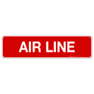 Air Line Sign, Fire Safety Sign