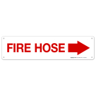 Fire Hose Sign, Fire Safety Sign, (SI-5829)