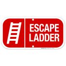 Escape Ladder Sign, Fire Safety Sign