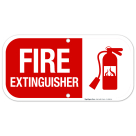Fire Extinguisher Sign, Fire Safety Sign, (SI-5865)