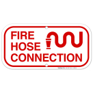 Fire Hose Connection Sign, Fire Safety Sign, (SI-5885)