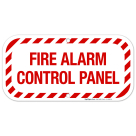 Fire Alarm Control Panel Sign, Fire Safety Sign
