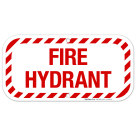 Fire Hydrant Sign, Fire Safety Sign