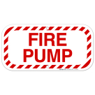 Fire Pump Sign, Fire Safety Sign