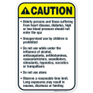 Kansas Caution Sign, Complies With State Of Kansas Pool Safety Code