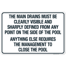 Montana Drains Must Be Clearly Sign, Complies With State Of Montana Pool Safety Code