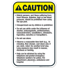 New York Caution Sign, Complies With State Of New York Pool Safety Code