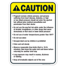 Vermont Caution Sign, Complies With State Of Vermont Pool Safety Code