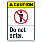 Do Not Enter Sign, (SI-62296)