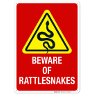Beware Of Rattlesnakes Sign