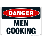 Men Cooking Sign
