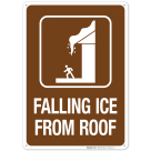 Falling Ice From Roof Sign