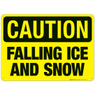 Falling Ice And Snow Without Graphic Sign