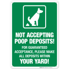 Not Accepting Poop Deposits For Guaranteed Acceptance Please Make All Deposits