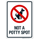 Not a Potty Spot With Graphic