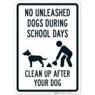 No Unleashed Dogs During School Days