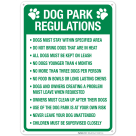 Dog Park Regulations