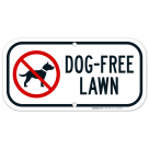 Dog-Free Lawn With No Dog Graphic