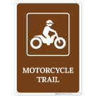 Motorcycle Trail Sign