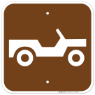 Off Road Vehicle Trail Sign