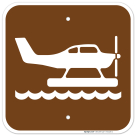 Seaplane Graphic Only Sign
