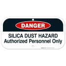 Silica Dust Hazard Sign