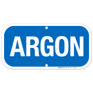 Argon Sign, (SI-6348)