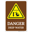 Danger Deep Water Sign