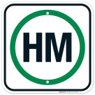 Hm Sign, (SI-6357)