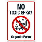 Non Toxic Spray Sign