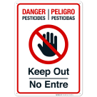 Danger Pesticides Sign, (SI-6387)