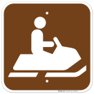 Snowmobiling Sign