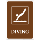 Diving With Symbol Sign