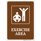 Exercise Area Sign