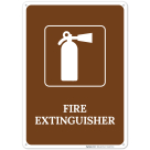 Fire Extinguisher Sign, (SI-64078)