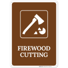 Firewood Cutting Sign
