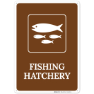 Fish Hatchery With Symbol Sign
