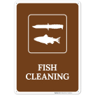 Fish Cleaning With Symbol Sign