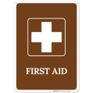 First Aid With Graphic Sign