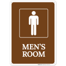 Men's Room Sign