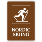 Nordic Skiing Sign