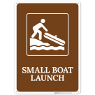 Small Boat Launch Sign