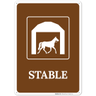 Stable With Symbol Sign