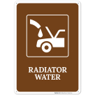 Radiator Water Sign