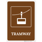 Tramway With Symbol Sign