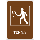 Tennis With Symbol Sign