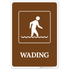 Wading With Symbol Sign