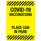 Covid-19 Vaccinations Sign, Covid Vaccine Sign